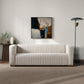 Elara Luxurious Channel Tufted Velvet 3 Seat Sofa 90" (3 Colors)