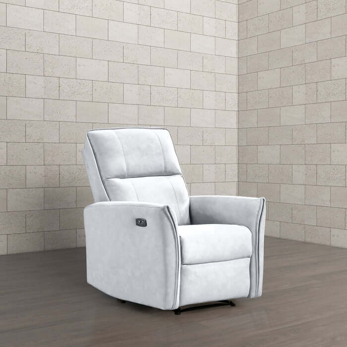 Asheville Suede Power Recliner Chair (3 Colors)