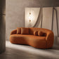 Drake Modern Japandi Boucle Sofa 89"