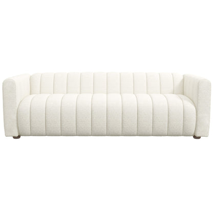 Elrosa MCM Channel Tufted Boucle Sofa 88" (2 Colors)