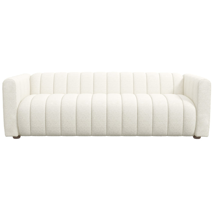 Elrosa MCM Channel Tufted Boucle Sofa 88" (2 Colors)