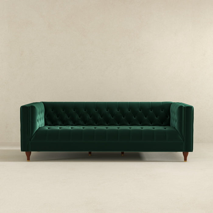 Evelyn MCM Tufted Chesterfield Sofa 88"