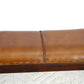 Chad Genuine Leather Solid Wood Bench 47"