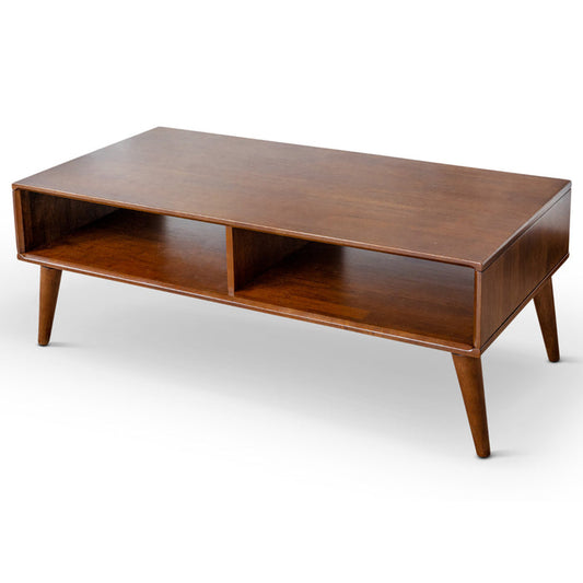 Hazel MCM Solid Wood Coffee Table 47"