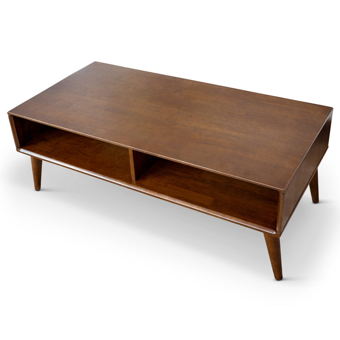 Hazel MCM Solid Wood Coffee Table 47"