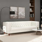 Evelyn MCM Tufted Chesterfield Sofa 88"