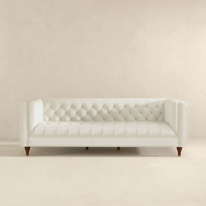 Evelyn MCM Tufted Chesterfield Sofa 88"