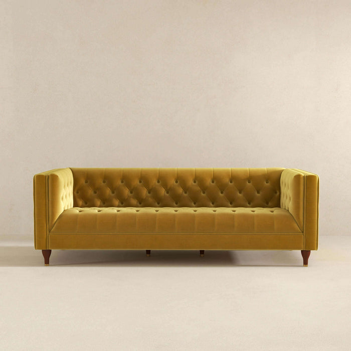 Evelyn MCM Tufted Chesterfield Sofa 88"