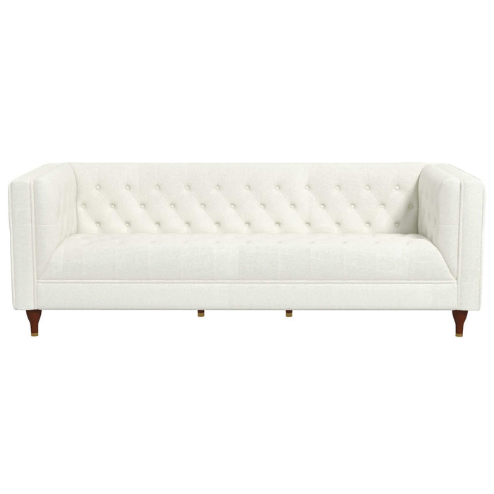 Evelyn MCM Tufted Chesterfield Sofa 88"