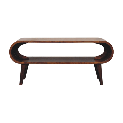 Amaya Solid Wood Nordic Style Coffee Table 35" - Revel Sofa 