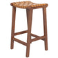 James MCM Stool Strapped Genuine Leather Seat