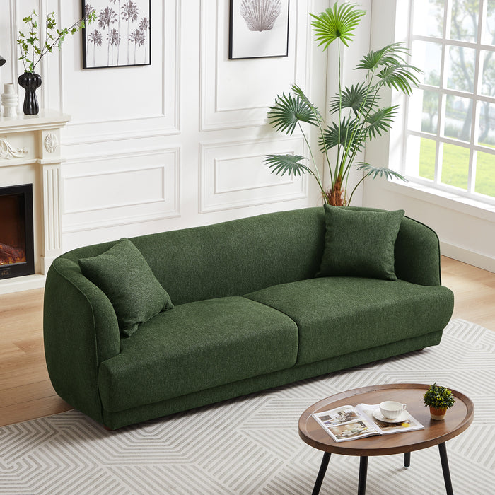 Larisa Modern Fabric Sofa 86”