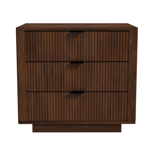 Lola MCM Styled Solid Wood Nightstand 31" (2 or 3 Drawers)