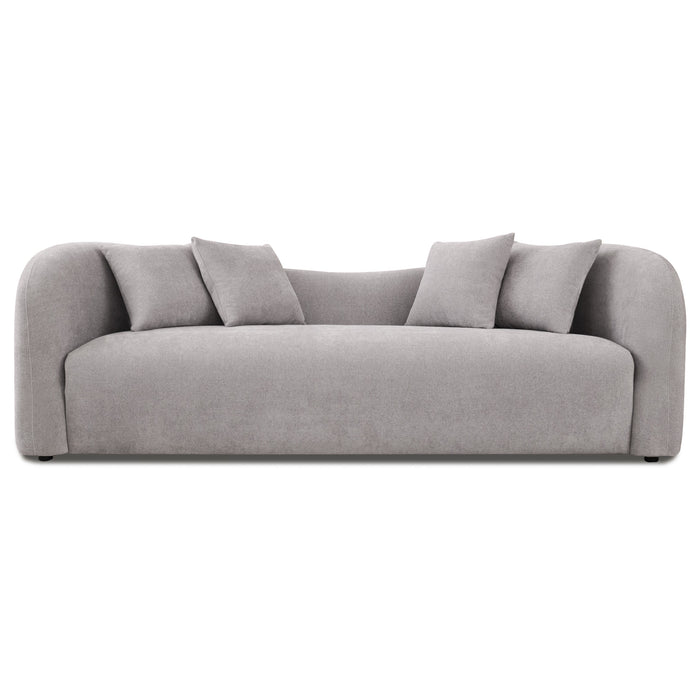 Mason Modern Low Back Boucle Sofa 94" (3 Colors)