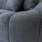 Maximilian Japandi Style Channel Tufted Boucle Sofa 86”