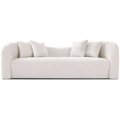 Mason Modern Low Back Boucle Sofa 94" (3 Colors)