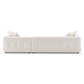 Kaynes Modern Tufted Boucle L-Shaped Sectional Chaise Sofa 120" - Revel Sofa 