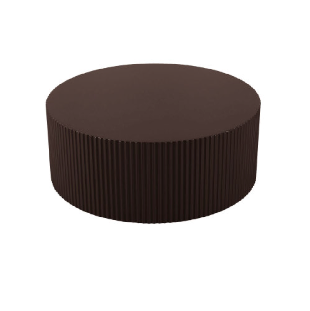 Stylish Round MDF Coffee Table in Contemporary Design in Variety of Colors - Revel Sofa 