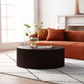 Stylish Round MDF Coffee Table in Contemporary Design in Variety of Colors - Revel Sofa 