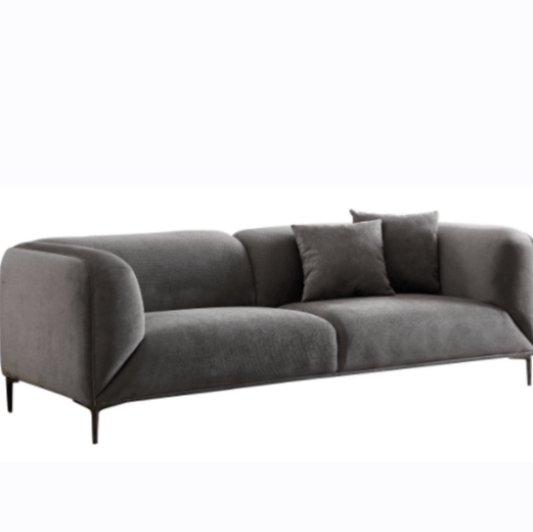 MCM Styled Boucle Upholstered Sofa 89” (Variety of Colors) - Revel Sofa 