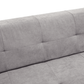 Modern Tufted Chaise Corner L-Shape Sectional Sofa in Beige, Gray or Green 110" - Revel Sofa 