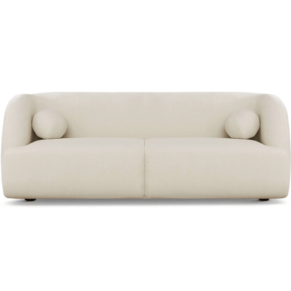 Anna Modern Boucle Sofa Couch 87 - Revel Sofa 