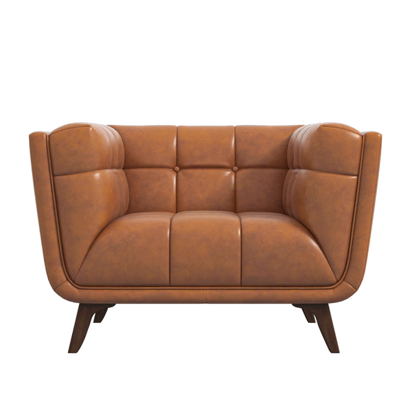 Addison MCM Styled Tufted Lounge Chair - Revel Sofa 