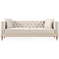 Autumn MCM Styled Tufted Velvet Sofa (91") - Revel Sofa 