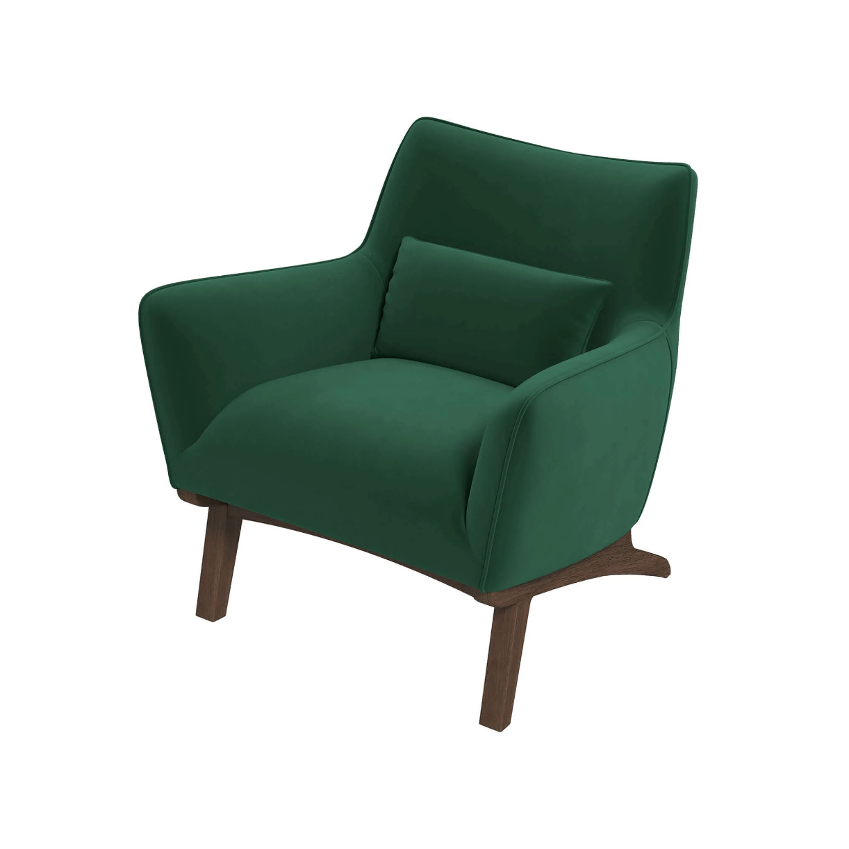 Brayden Lounge Arm Chair in Velvet, Boucle & Linen - Revel Sofa 