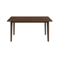 Carlos MCM Solid Wood Dining Table 59" - Revel Sofa 
