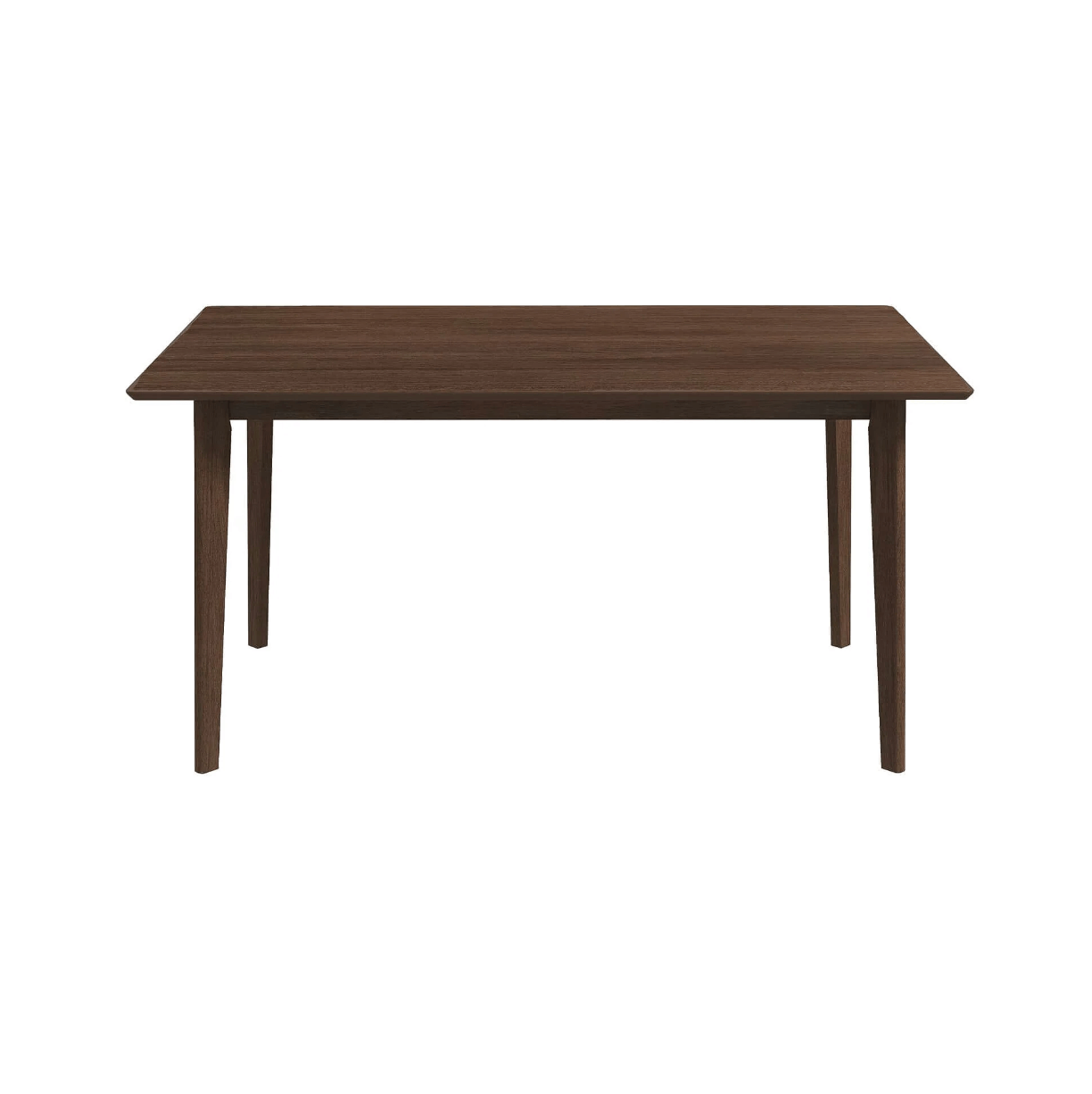 Carlos MCM Solid Wood Dining Table 59" - Revel Sofa 