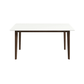 Carlos MCM Solid Wood Dining Table 59" - Revel Sofa 