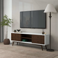 Caroline MCM Solid Wood TV Console Stand 71" - Revel Sofa 