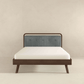 Clyda MCM Solid Wood Platform Bed Frame - Revel Sofa 