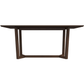 Marina MCM Style Solid Wood Rectangular Dining Table - Revel Sofa 