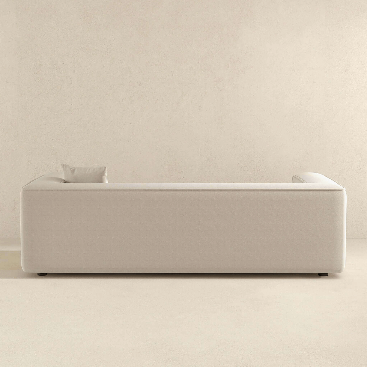 Marshall Modern Minimalist Contemporary Boucle Sofa 91” - Revel Sofa 