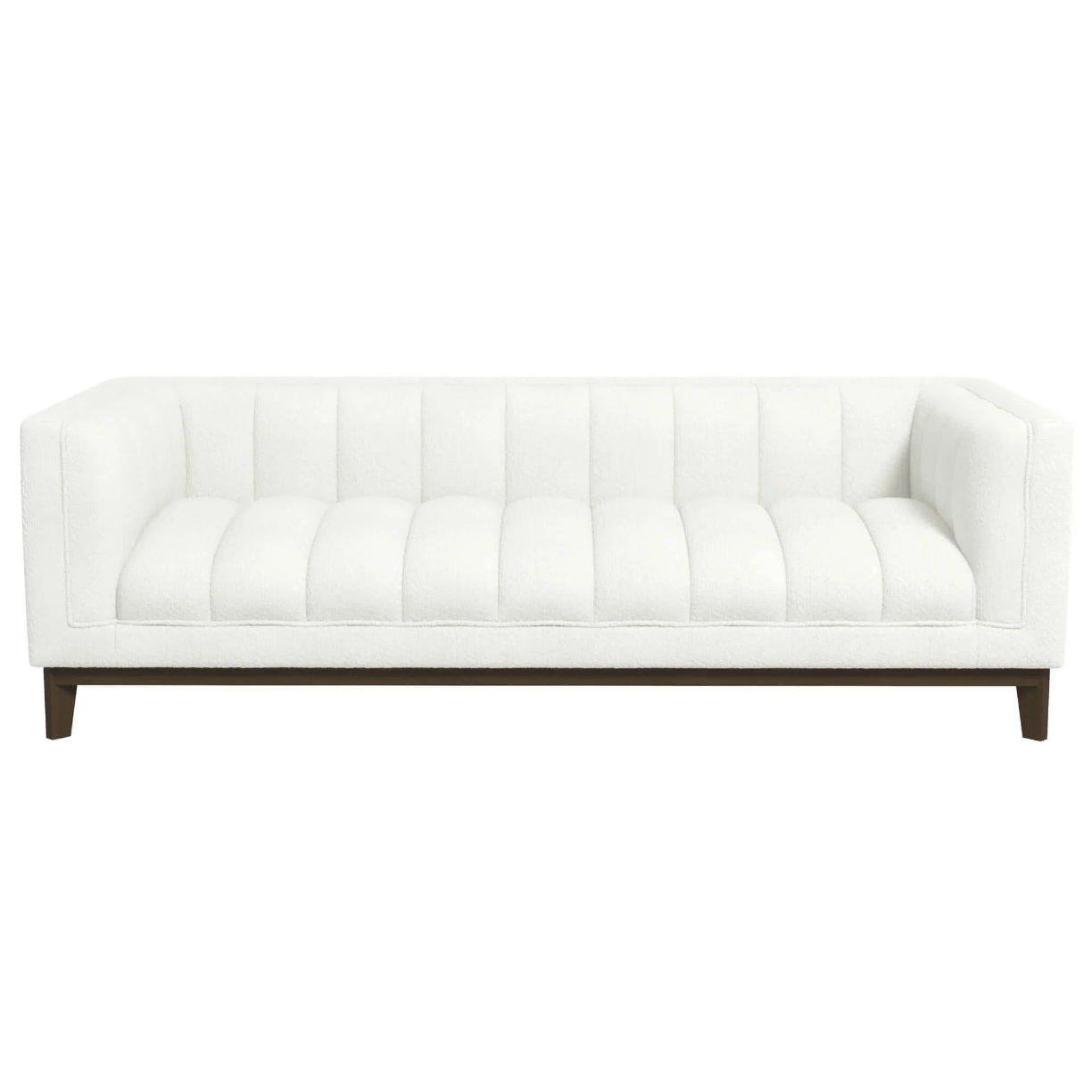 Melissa MCM Styled Channel Tufted Sofa 90” - Revel Sofa 