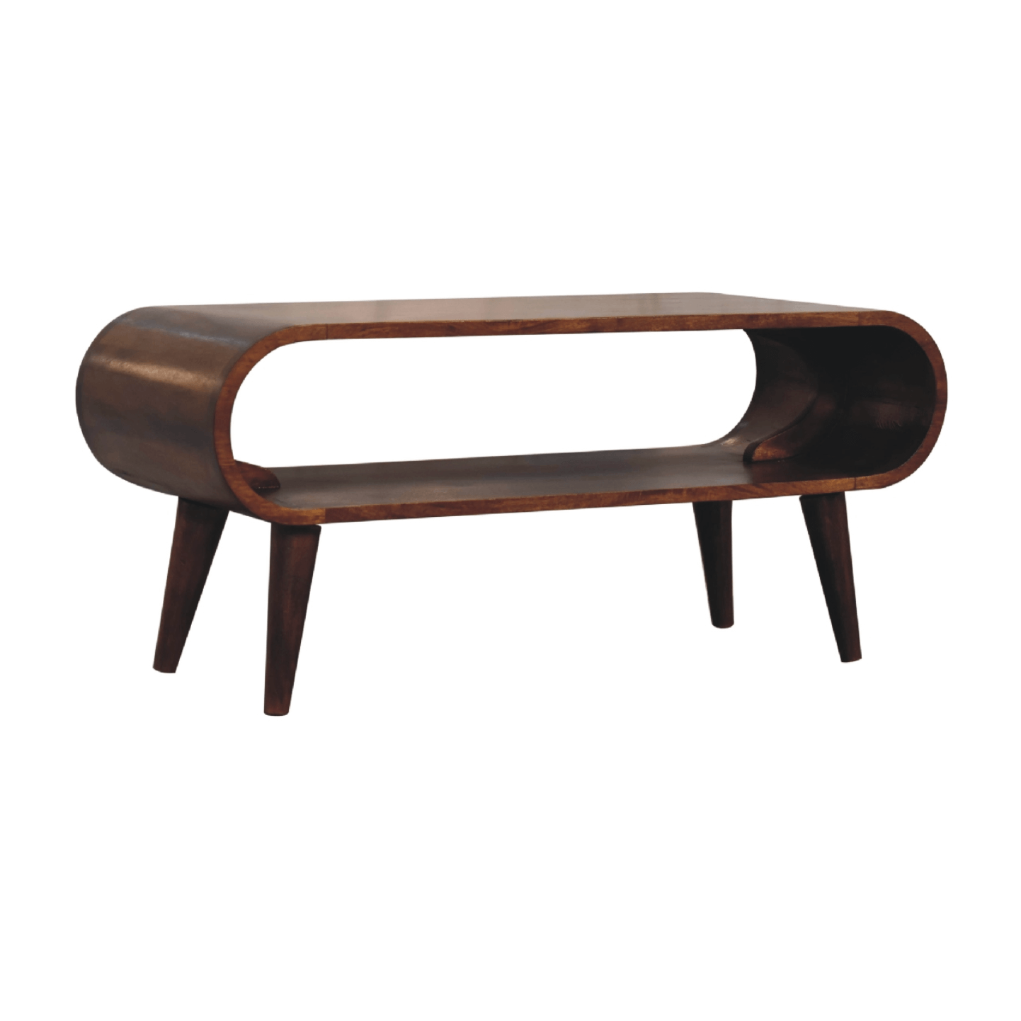 Amaya Solid Wood Nordic Style Coffee Table 35" - Revel Sofa 