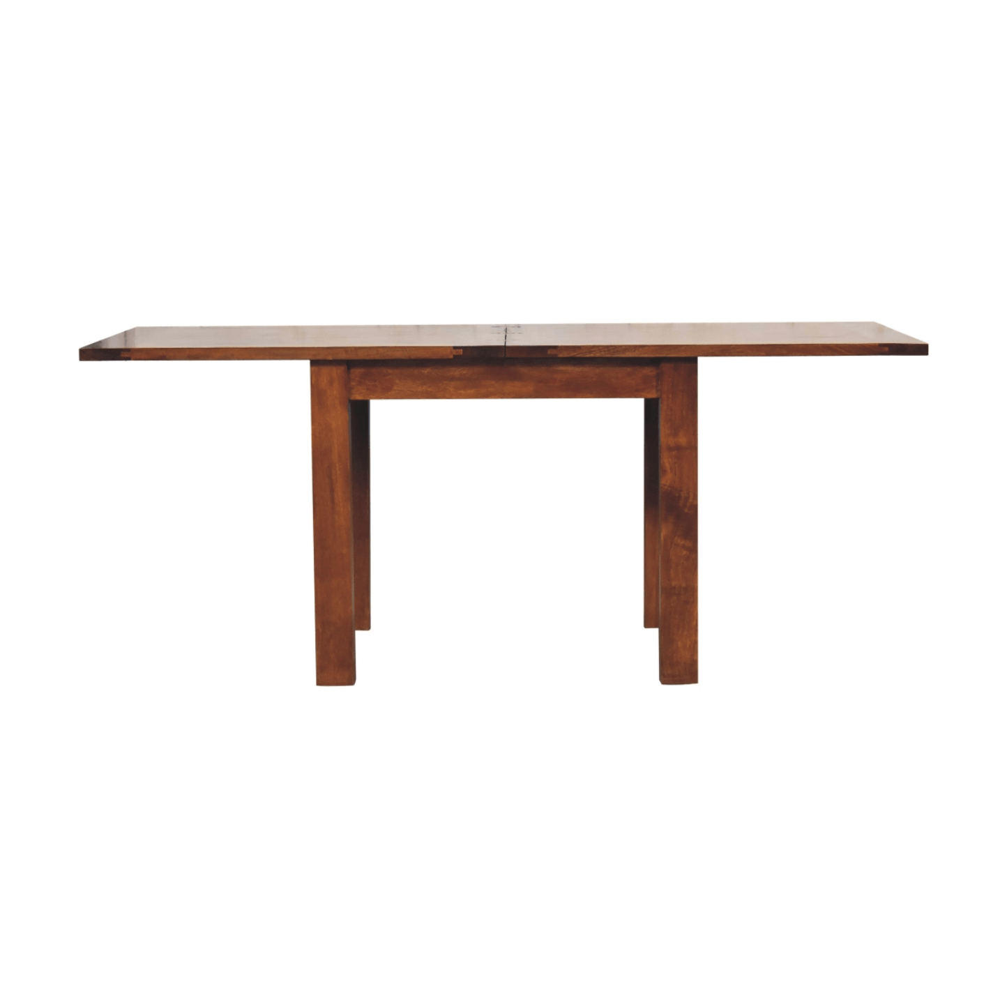 Solid Wood Chestnut Butterfly Extendible Dining Table - Revel Sofa 