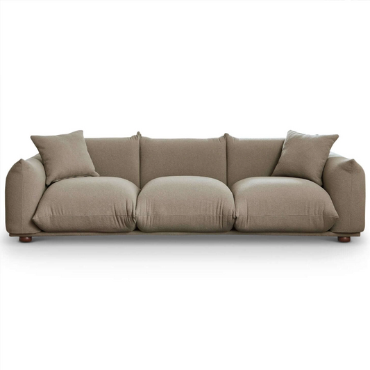 Kely Boho Chic Plush Sofa Couch 100” - Revel Sofa 