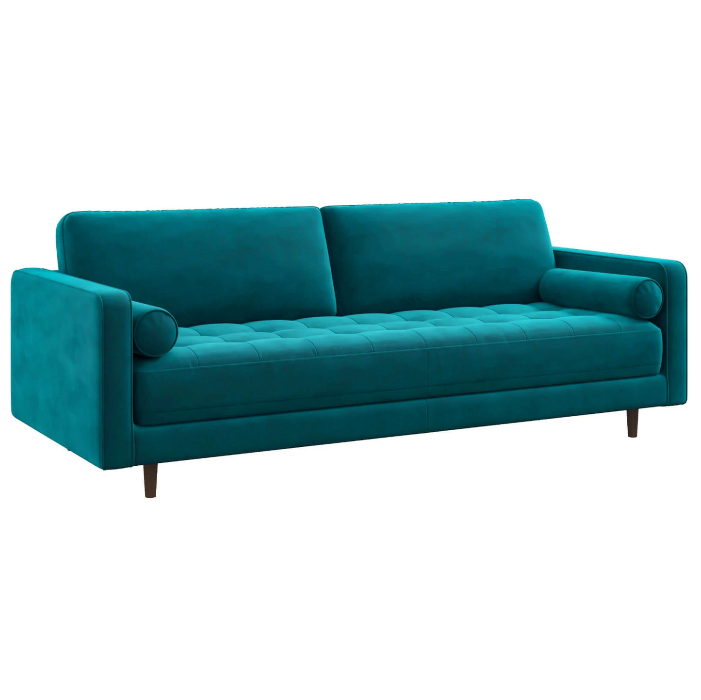 Anthony MCM Styled Tufted Sofa Couch 88"