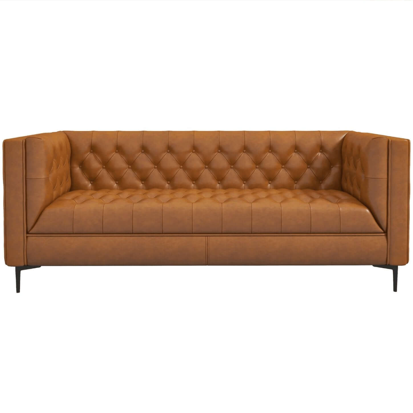 Evelyn MCM Tufted Chesterfield Sofa 88"
