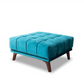 Addison MCM Styled Square Tufted Ottoman