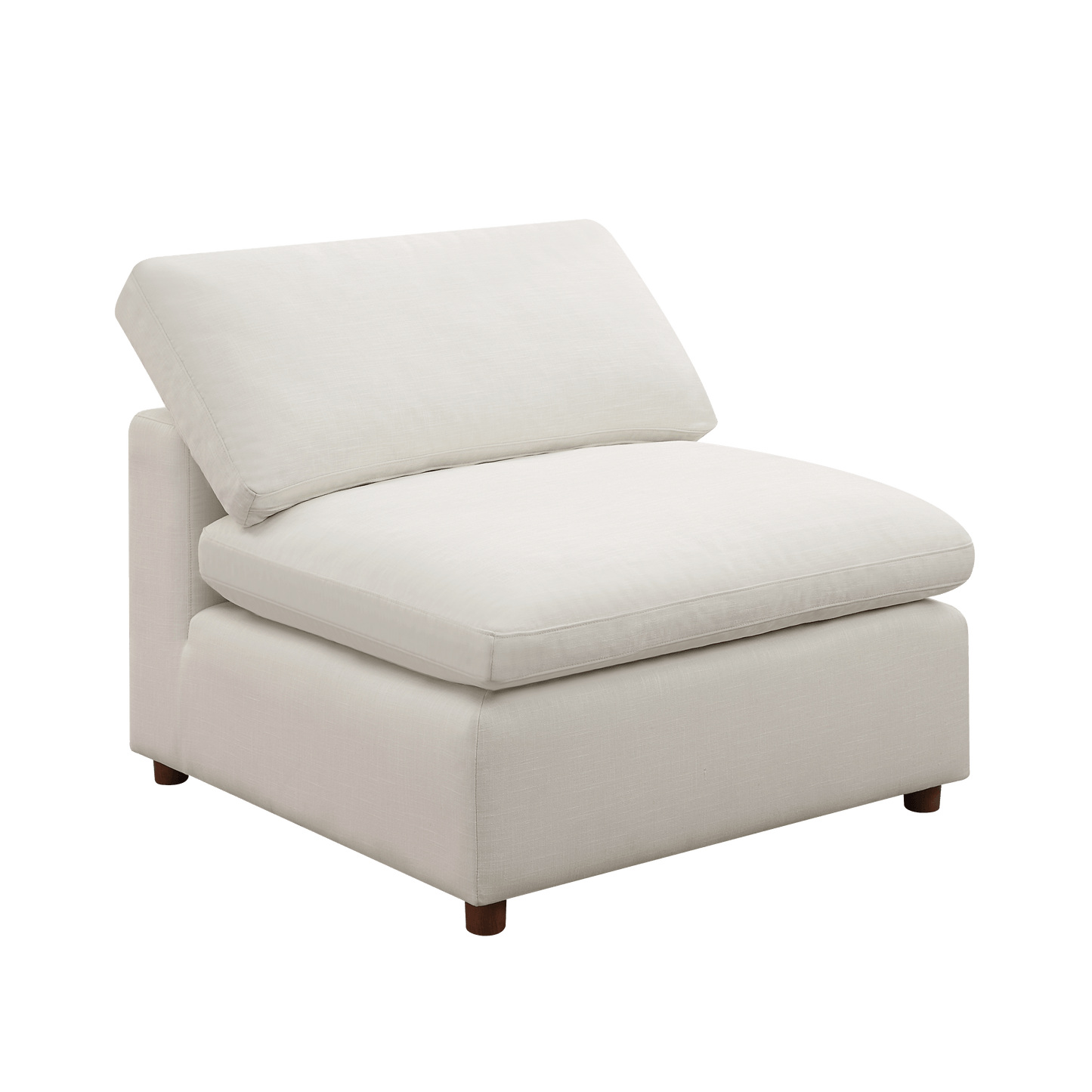 Modern Modular Sectional Cloud Sofa, Fully Customizable - Available in White or Blue - Revel Sofa 