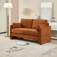 Small Contemporary Loveseat Sofa 58" (4 Colors)