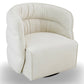 Walden Tufted Velvet Upholstered Swivel Chair (3 Colors)