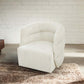 Walden Tufted Velvet Upholstered Swivel Chair (3 Colors)