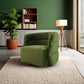 Walden Tufted Velvet Upholstered Swivel Chair (3 Colors)