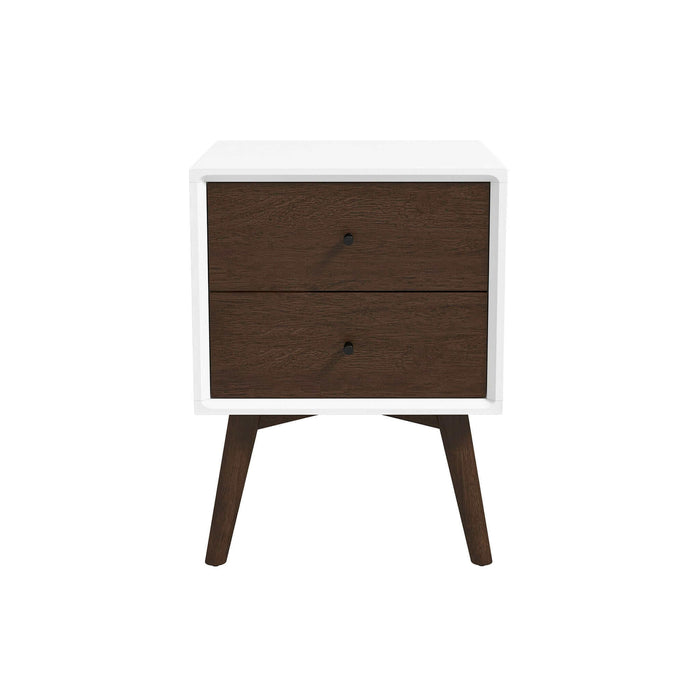 Caroline MCM Style Solid Wood Nightstand