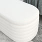 Modern Oval Ottoman Storage Bench 45.5" (6 Colors)